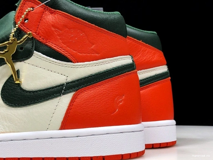 Retro Sail Jordan 1 SoleFly Air High Orange AV3905-138 OG x Fir-Team 0807